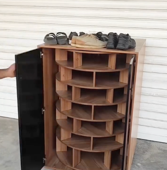 Infinity Shoe Rack | Vertical Shoe Storage for Small Spaces πβ¬οΈ